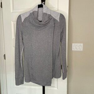 Lululemon Wrap Sweatshirt Cardigan Grey